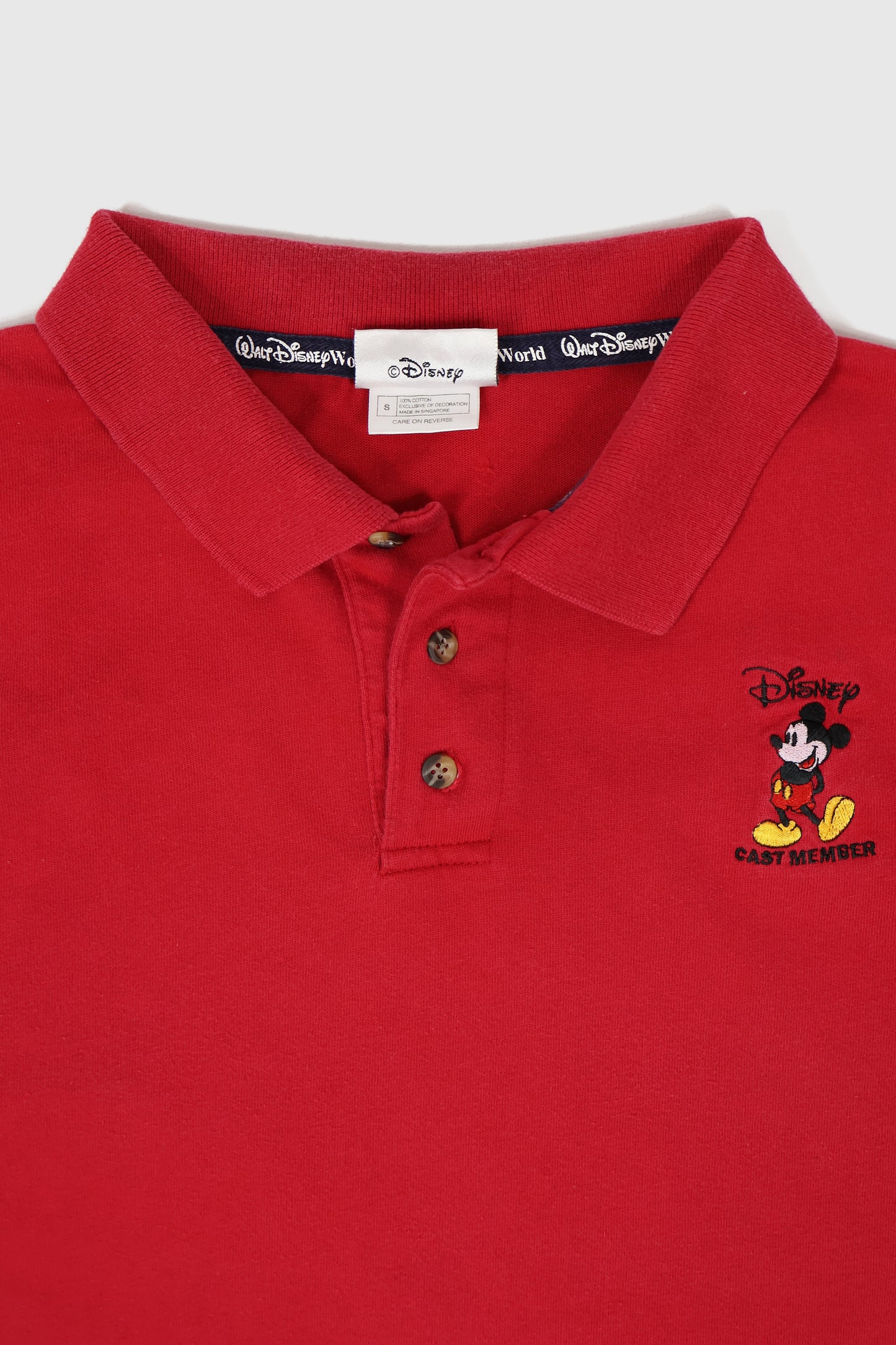 Vintage Disney Cast Member Embroidered Polo