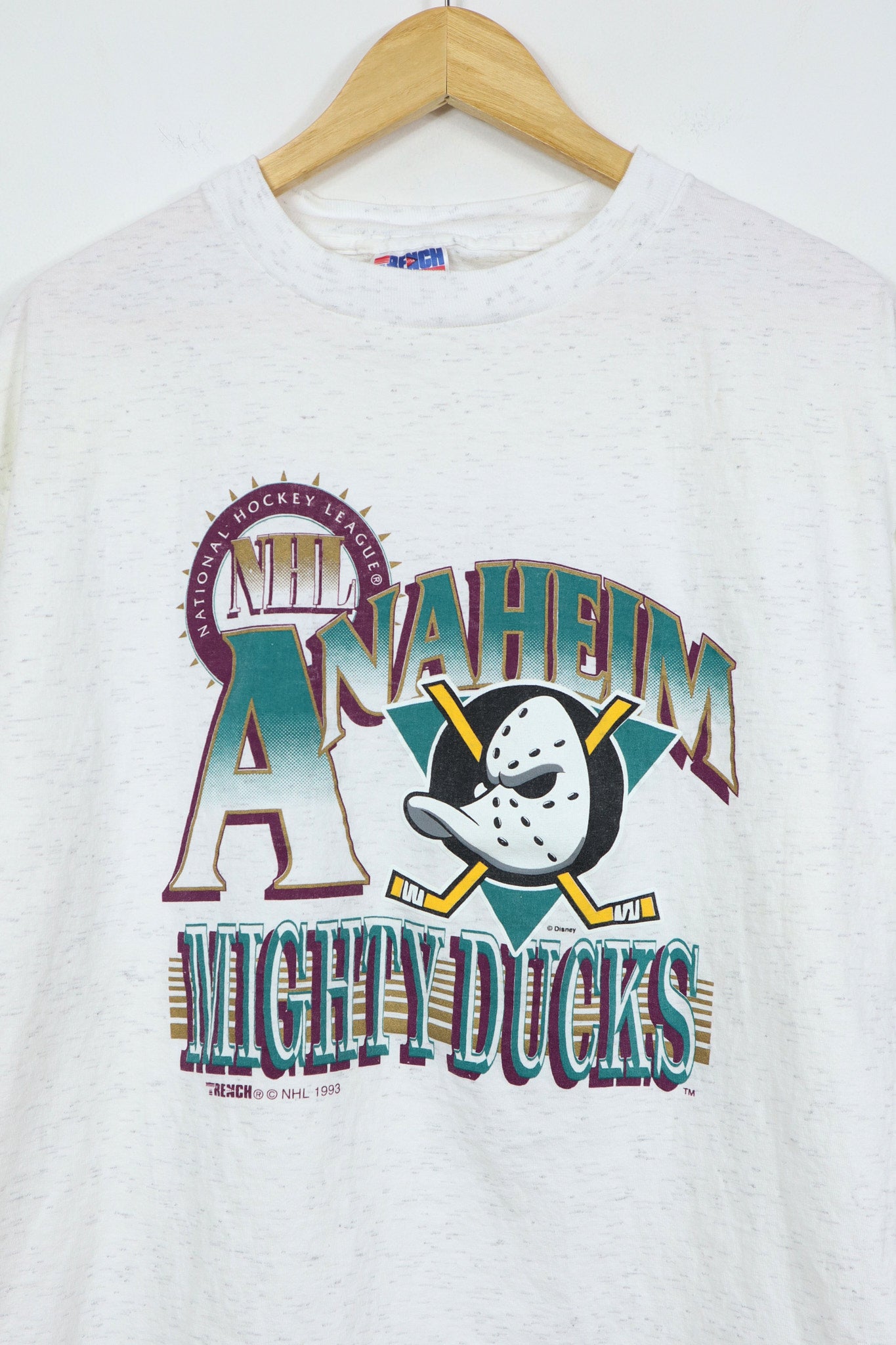 Vintage 1993 Deadstock Anaheim Mighty Ducks Tee