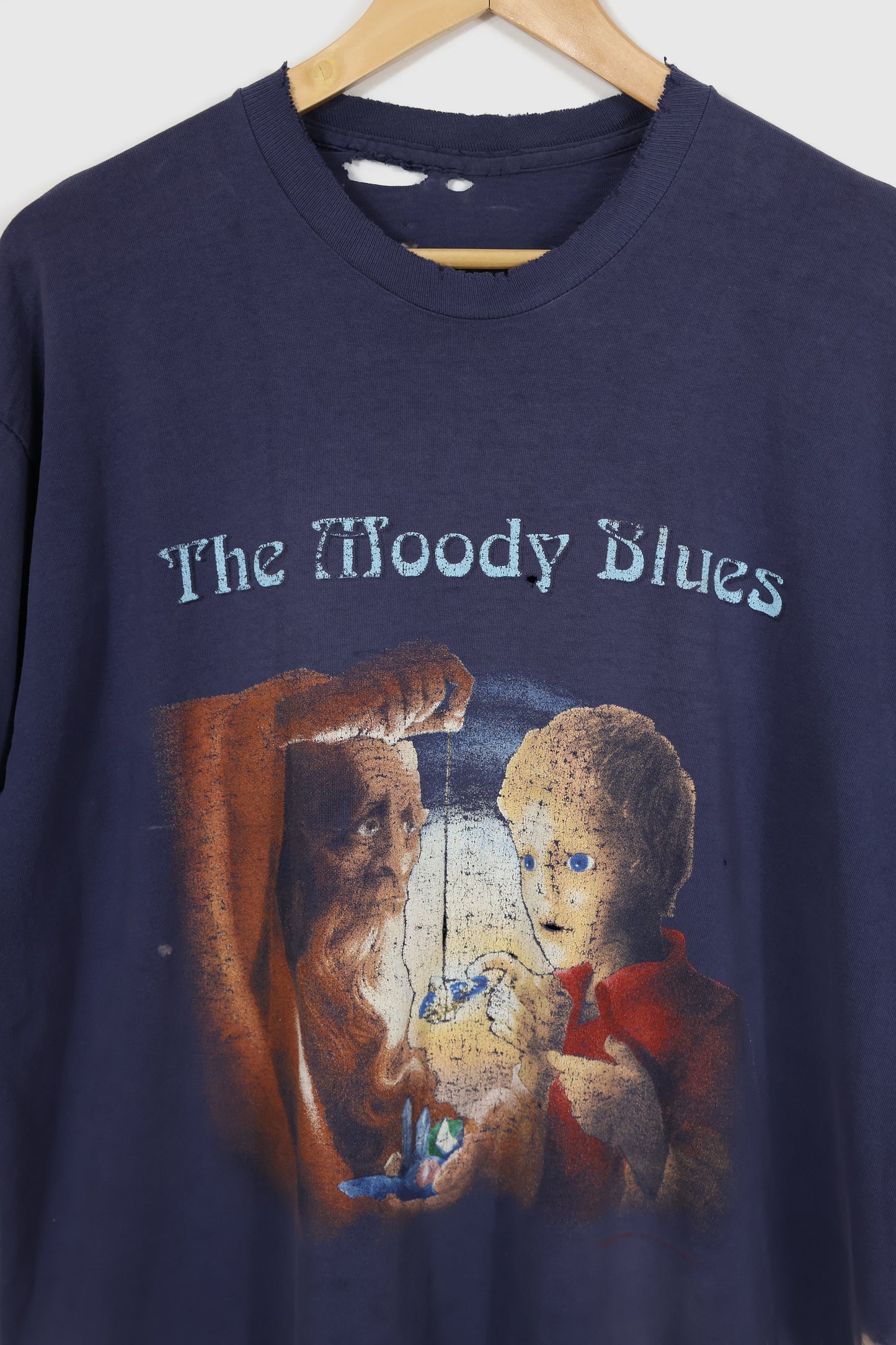 Vintage Distressed Moody Blues Summer 1996 Tour Tee