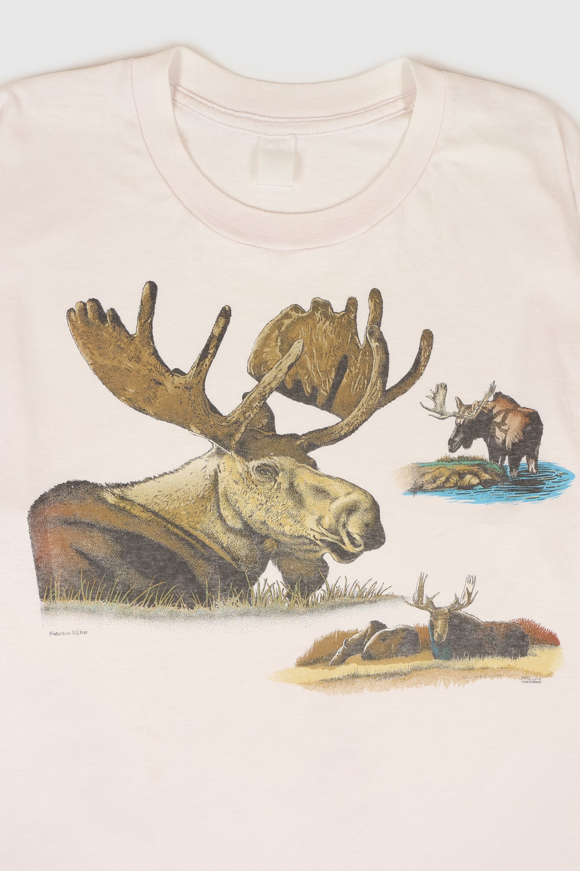 Vintage Moose Tee Image 1