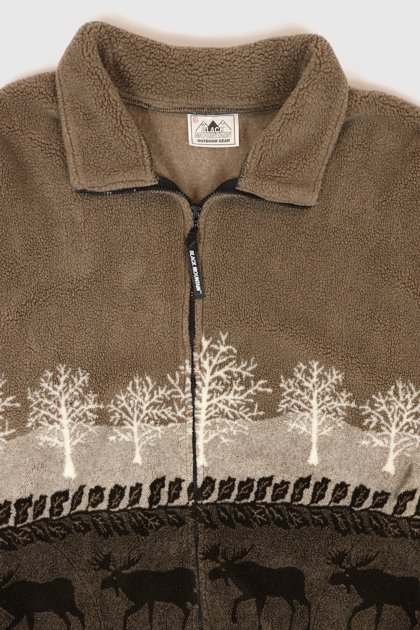 Vintage Moose Fleece Jacket Image 2