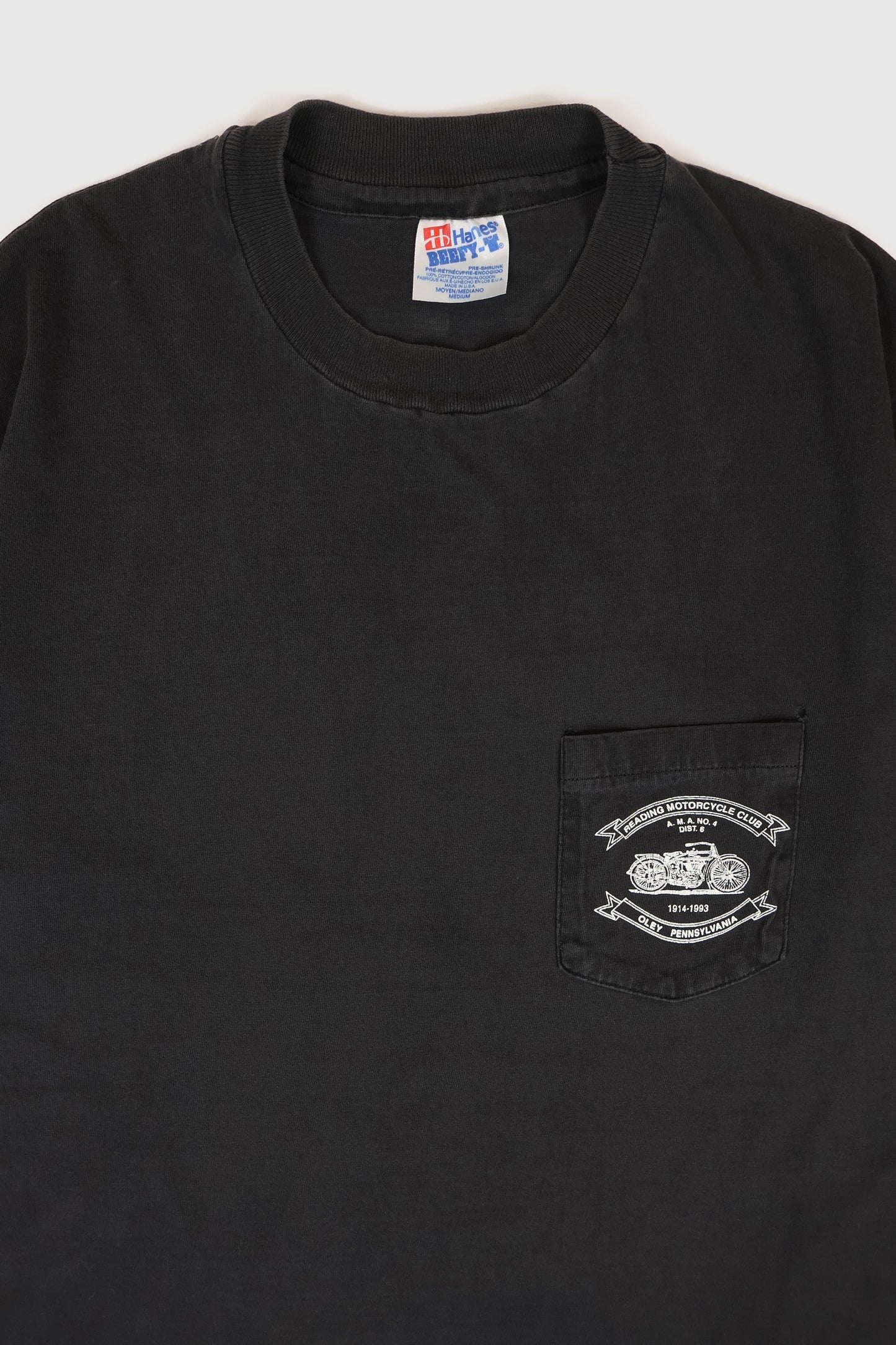 Vintage Reading Motorcycle Club Tee Image 2