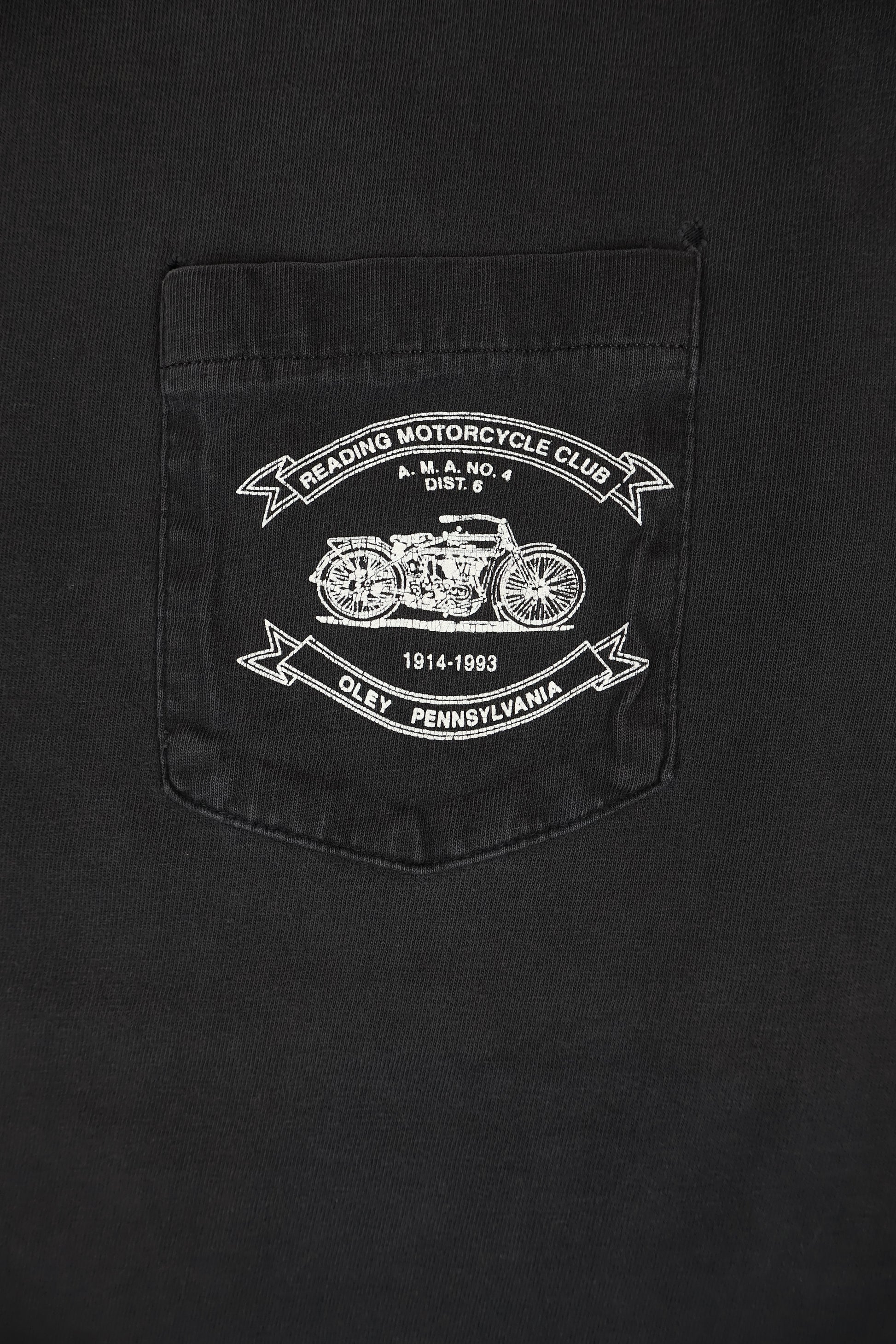 Vintage Reading Motorcycle Club Tee Image 4