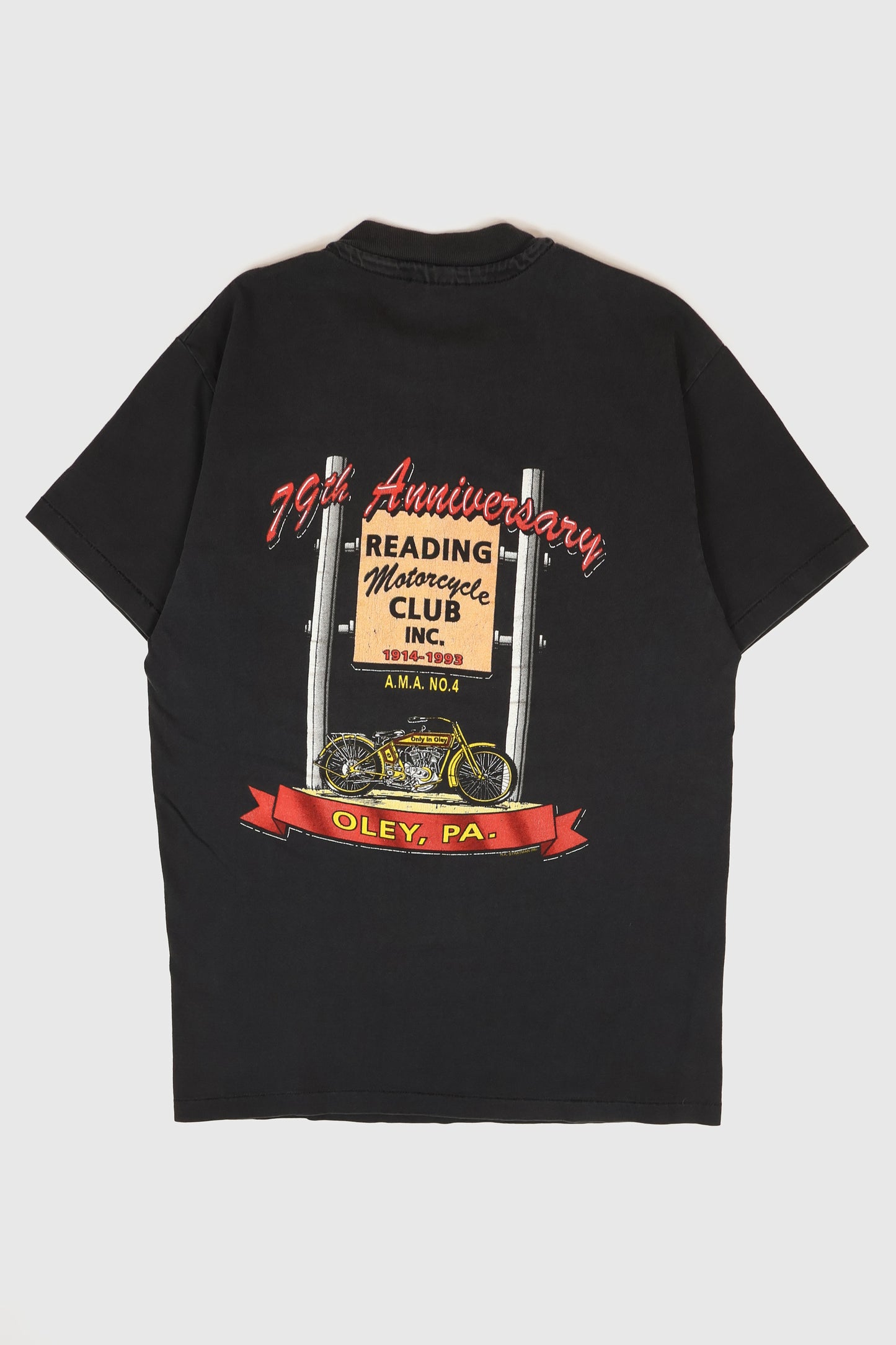 Vintage Reading Motorcycle Club Tee Image 1