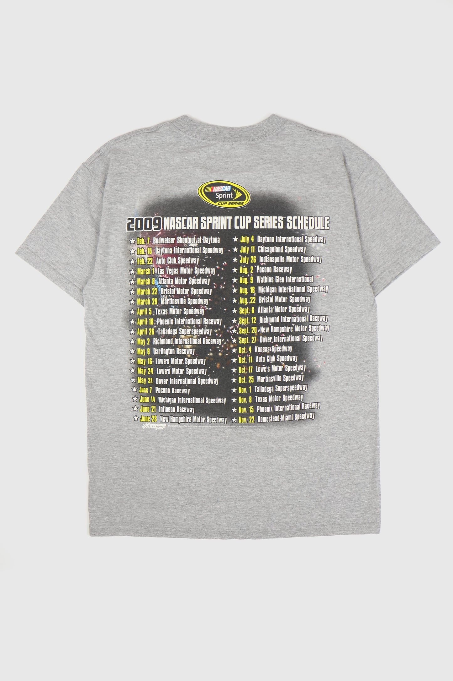 Vintage NASCAR 2009 Sprint Series Tee Image 1
