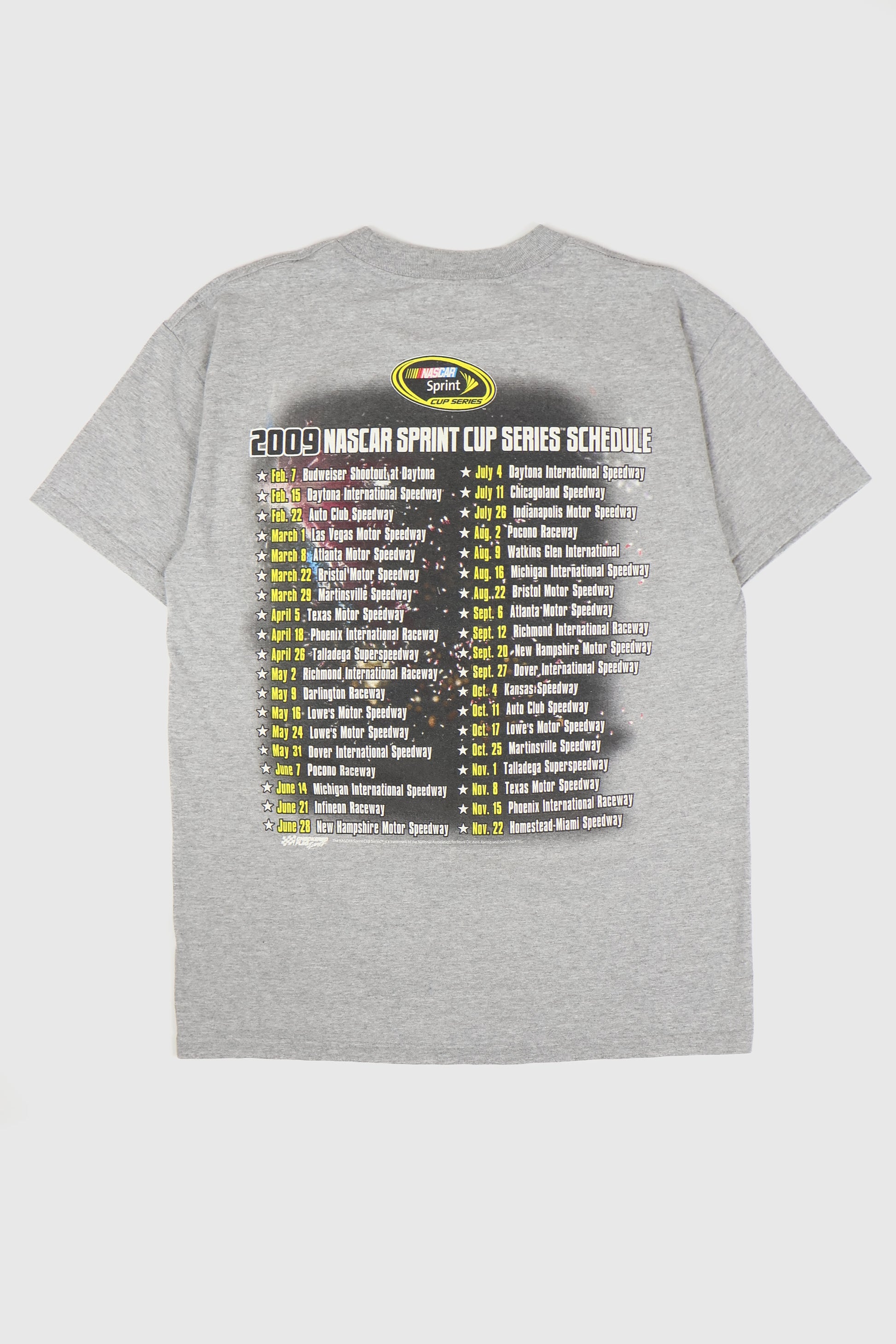 Vintage NASCAR 2009 Sprint Series Tee Image 1