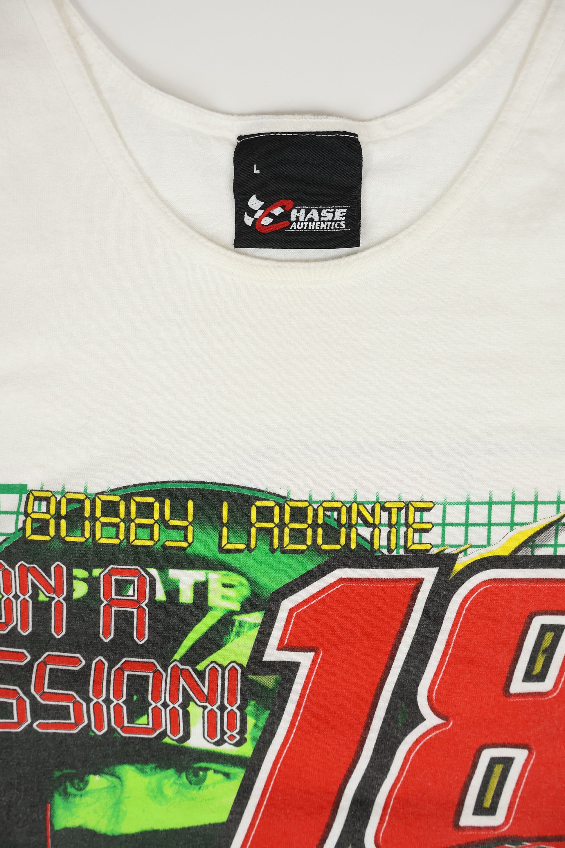 Vintage Bobby Labonte Tank Top Image 3