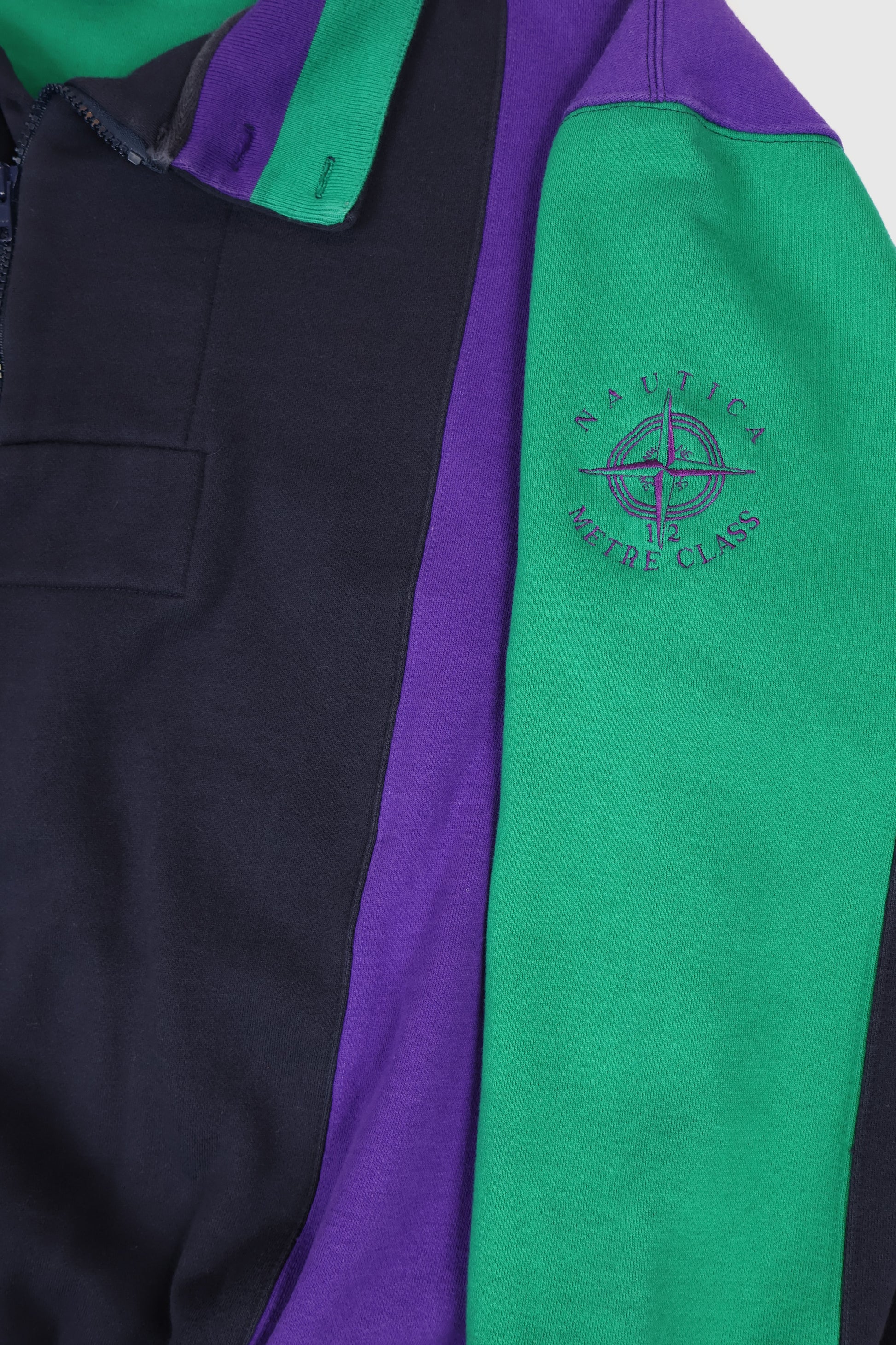 Vintage Nautica Quarter Zip Crewneck Image 4