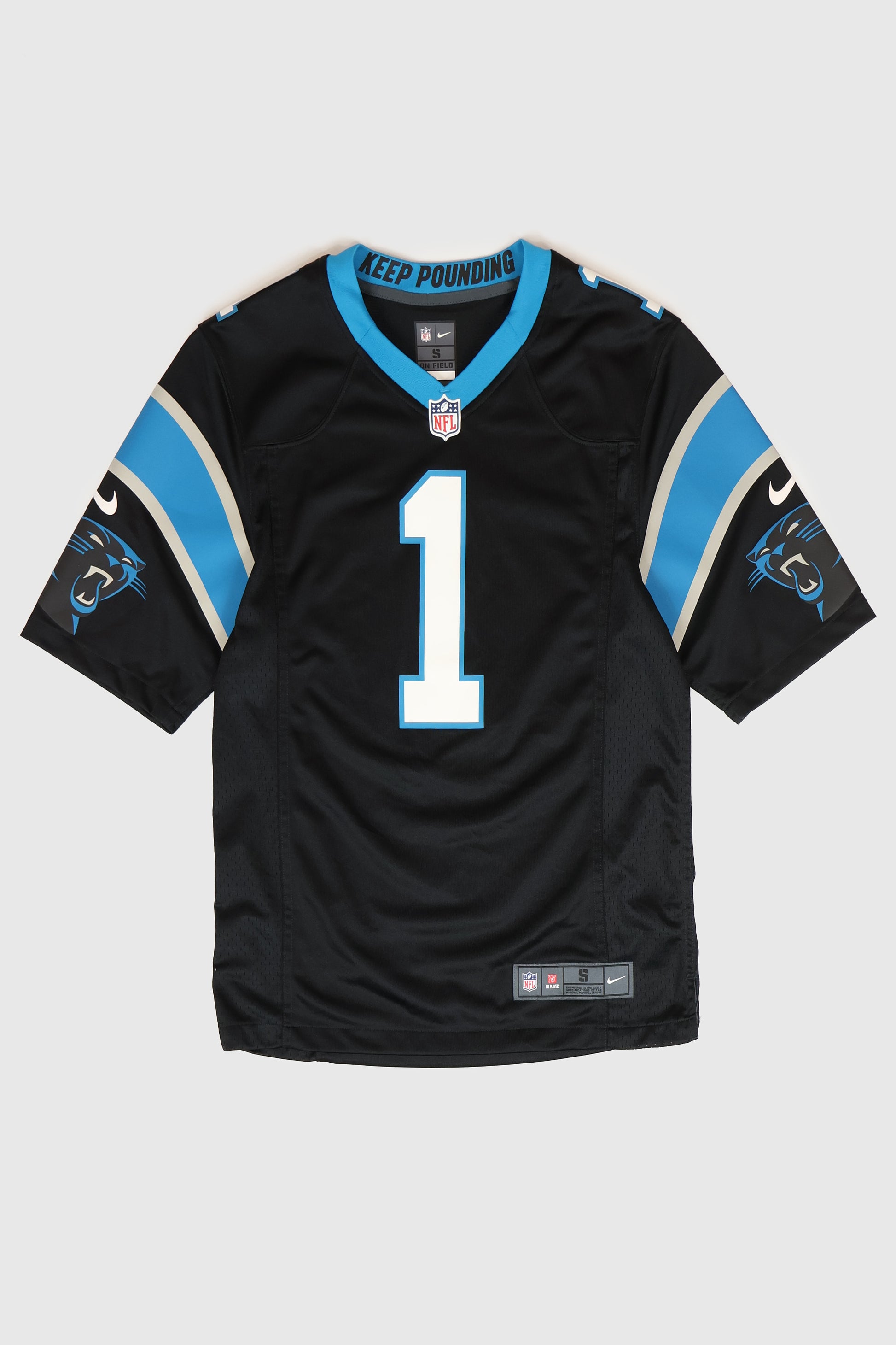 Vintage Cam Newton Carolina Panthers Jersey Image 0