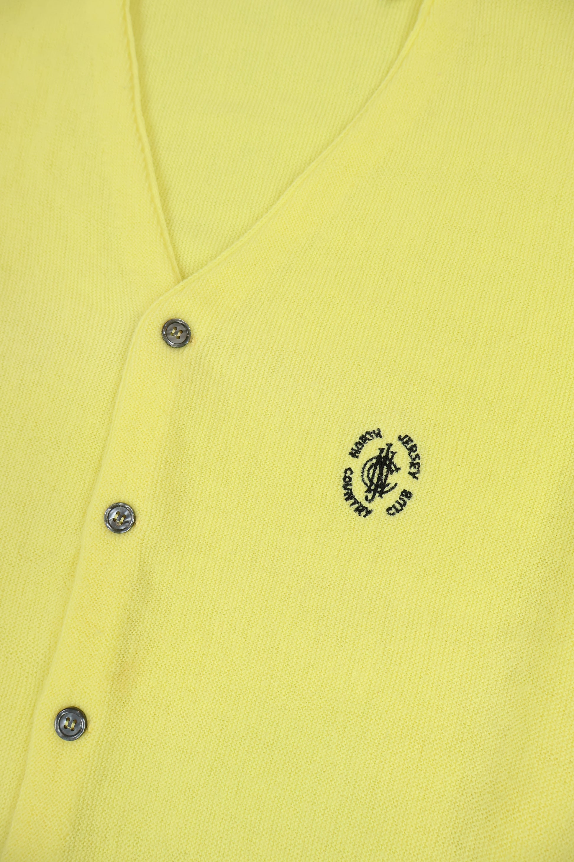 Vintage North Jersey Country Club Cardigan Sweater Image 3