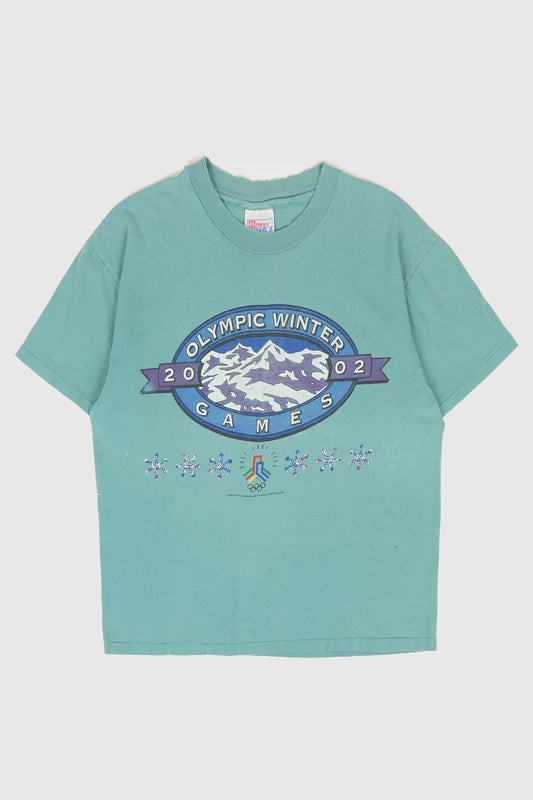Vintage 2002 Winter Olympics Salt Lake City Tee Image 0