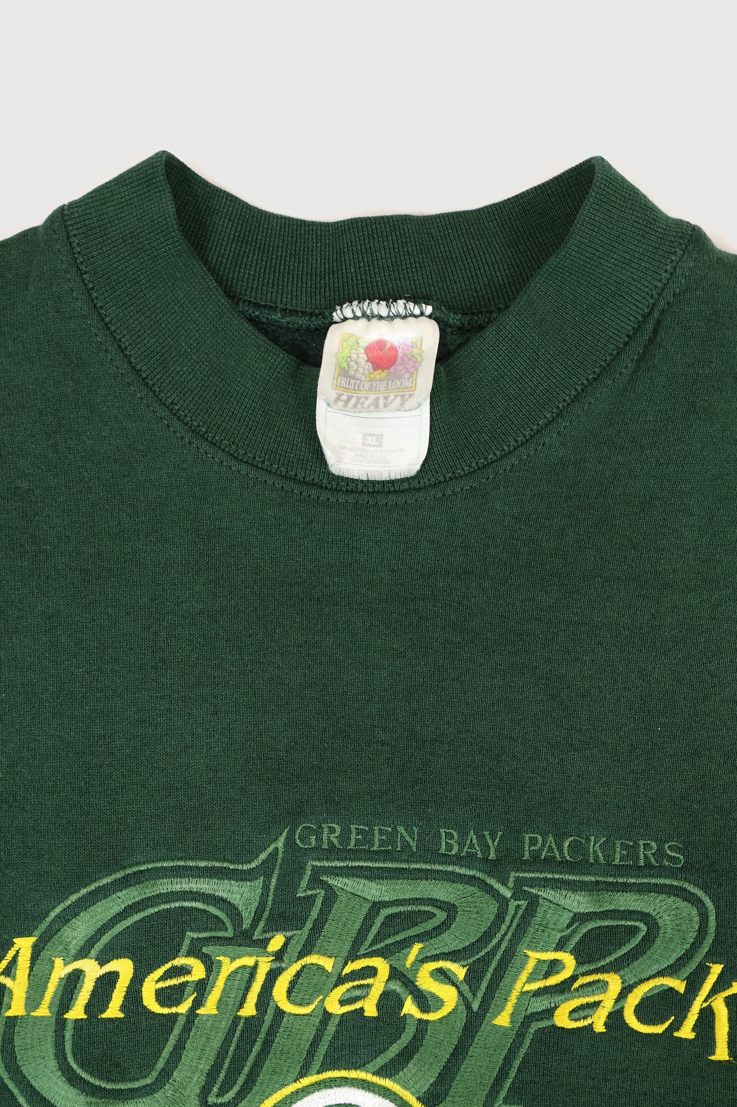Vintage Green Bay Packers Crewneck Image 2