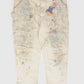 Vintage Paint Splatter Pants Image 0