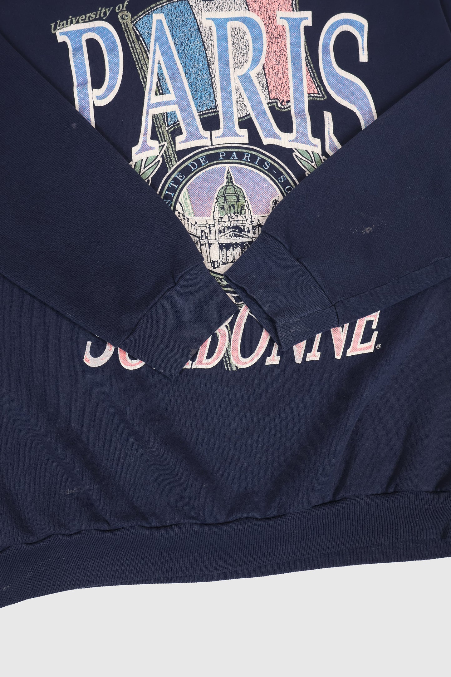 Vintage University of Paris Crewneck Image 3