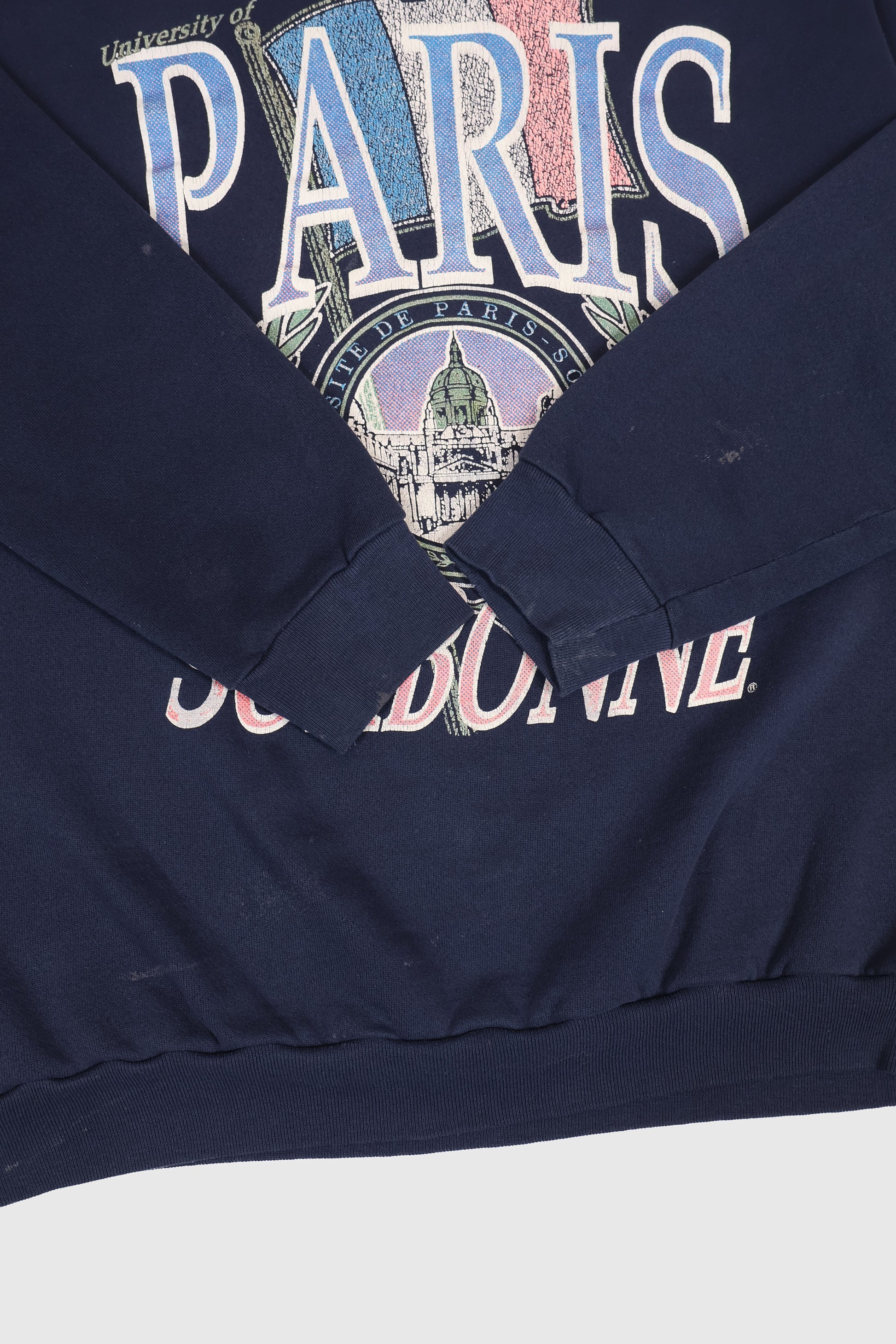 Vintage University of Paris Crewneck Image 3