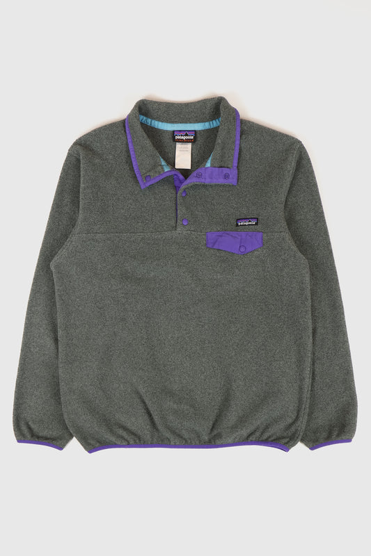 Vintage Patagonia Fleece Snap Button Pullover Image 0