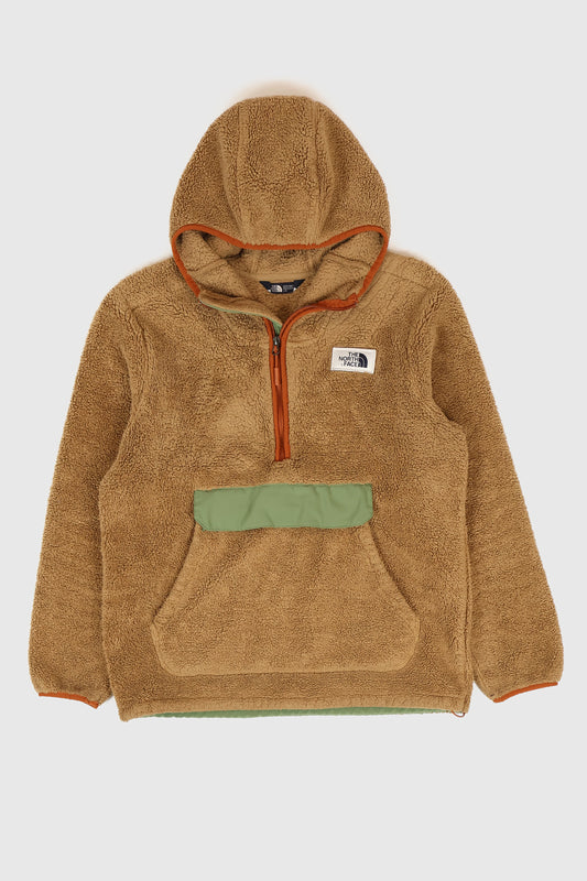 Vintage The North Face Hooded Fleece Jacket Image 0