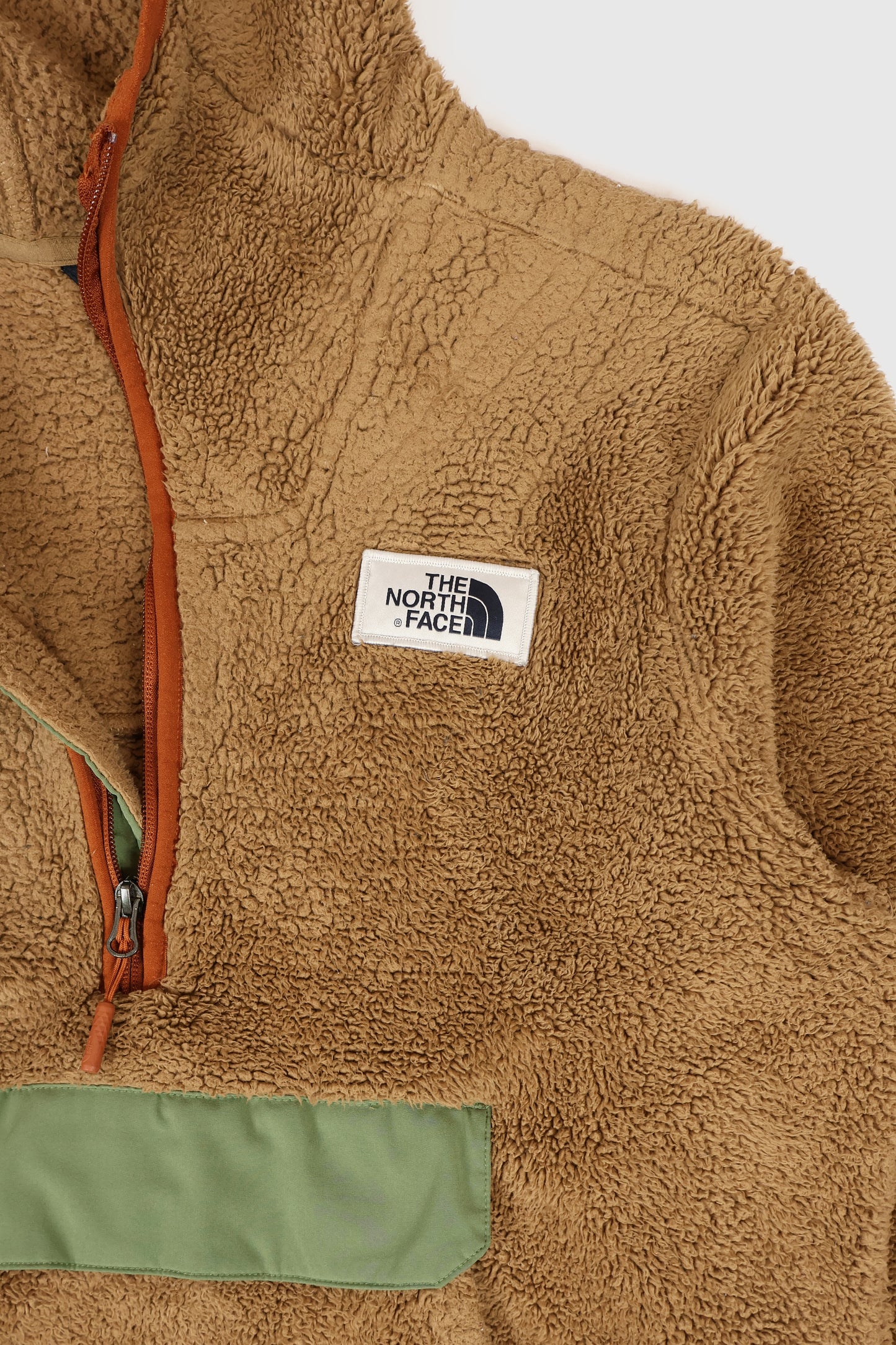 Vintage The North Face Hooded Fleece Jacket Image 4