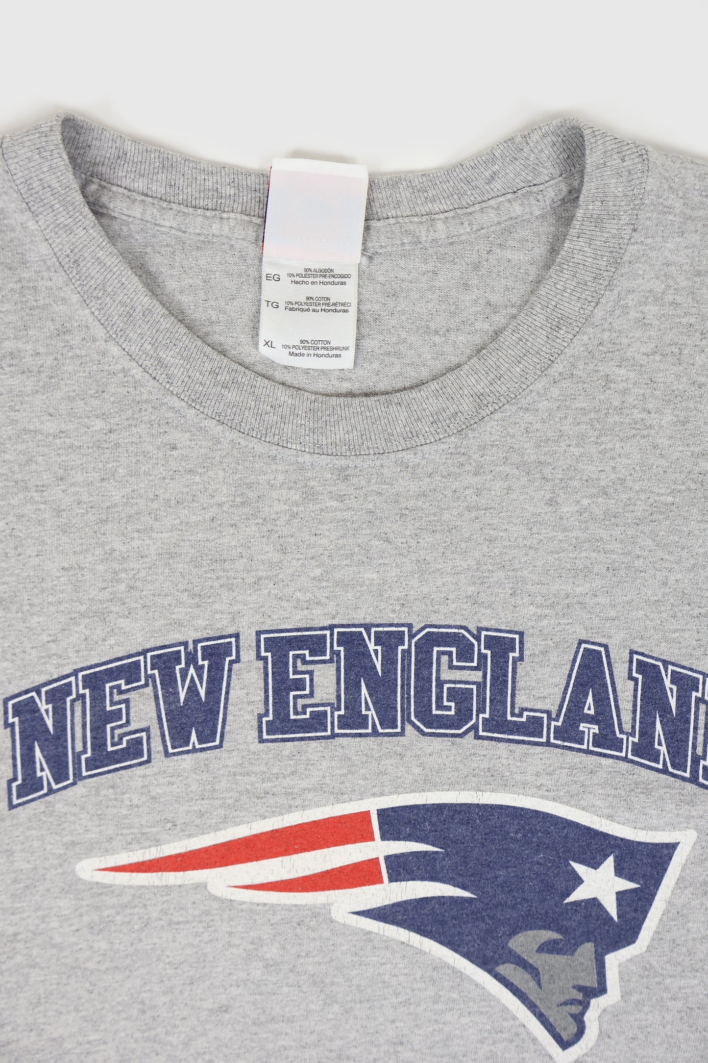 Vintage New England Patriots Long Sleeve Tee Image 2