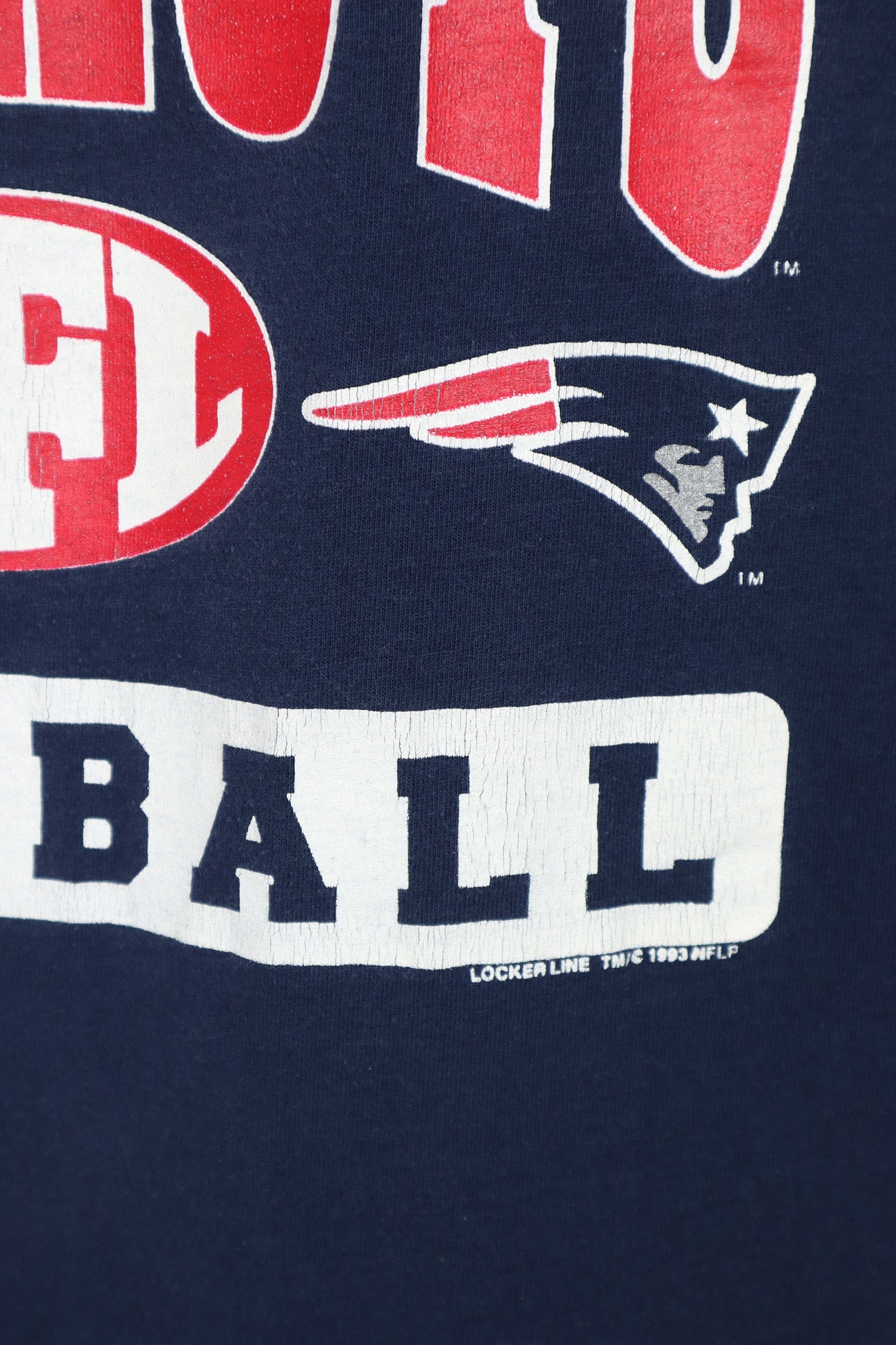 Vintage 1993 New England Patriots Tee