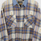 Vintage Denim Collar Button-Down Shirt