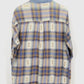 Vintage Denim Collar Button-Down Shirt