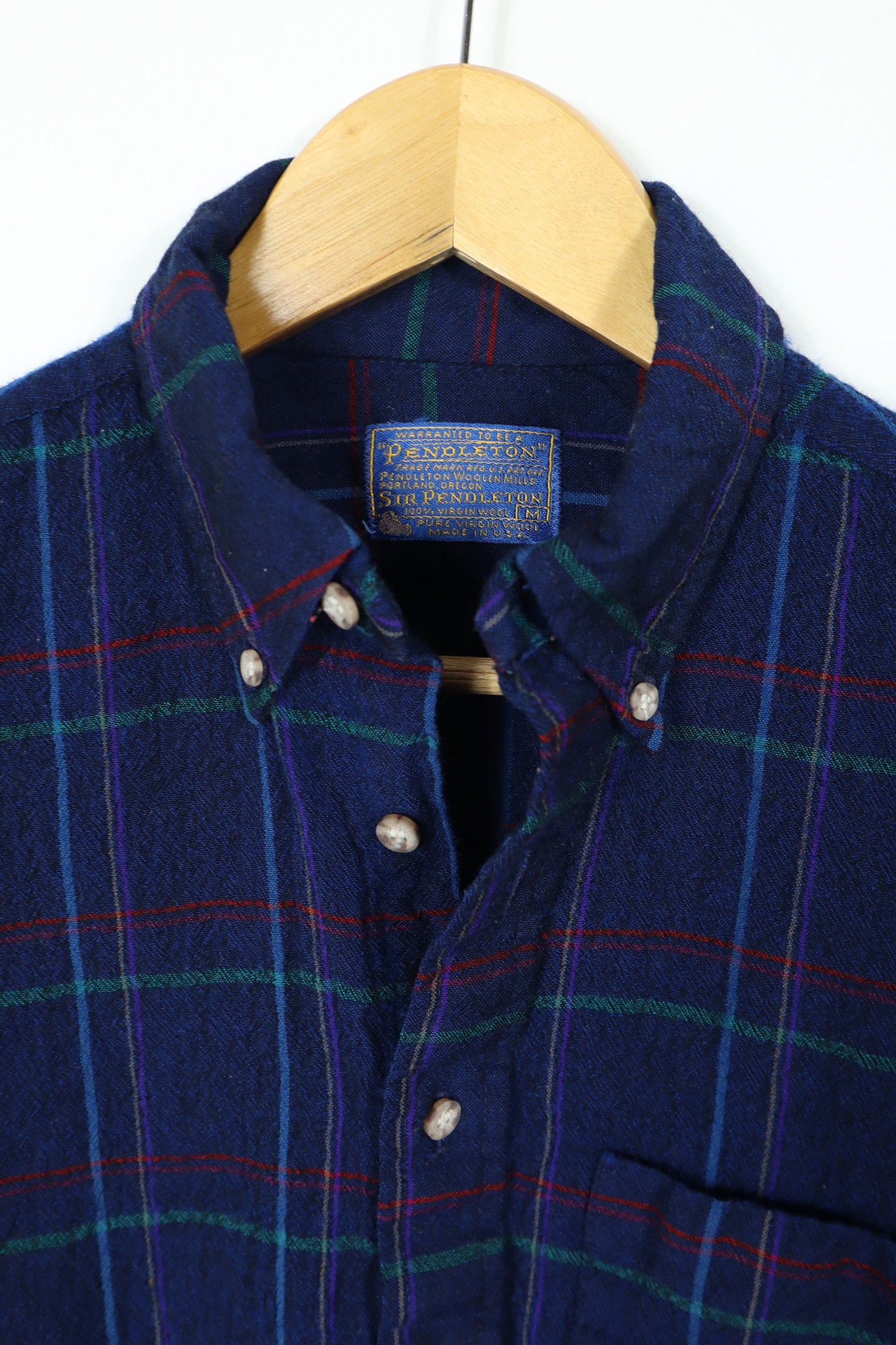 Vintage Pendleton Wool Button-Down
