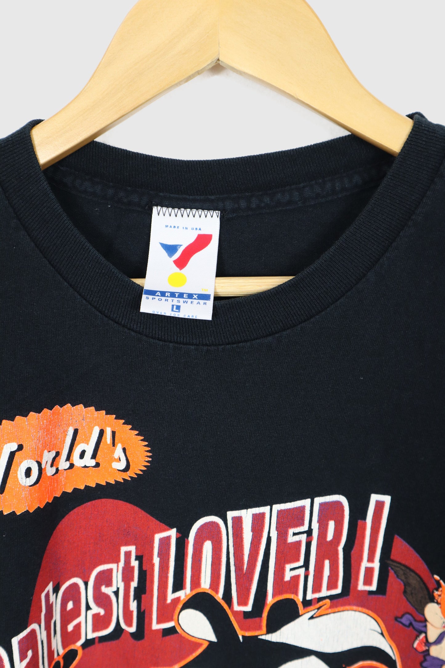 Vintage Pepe Le Pew Worlds Greatest Lover Tee