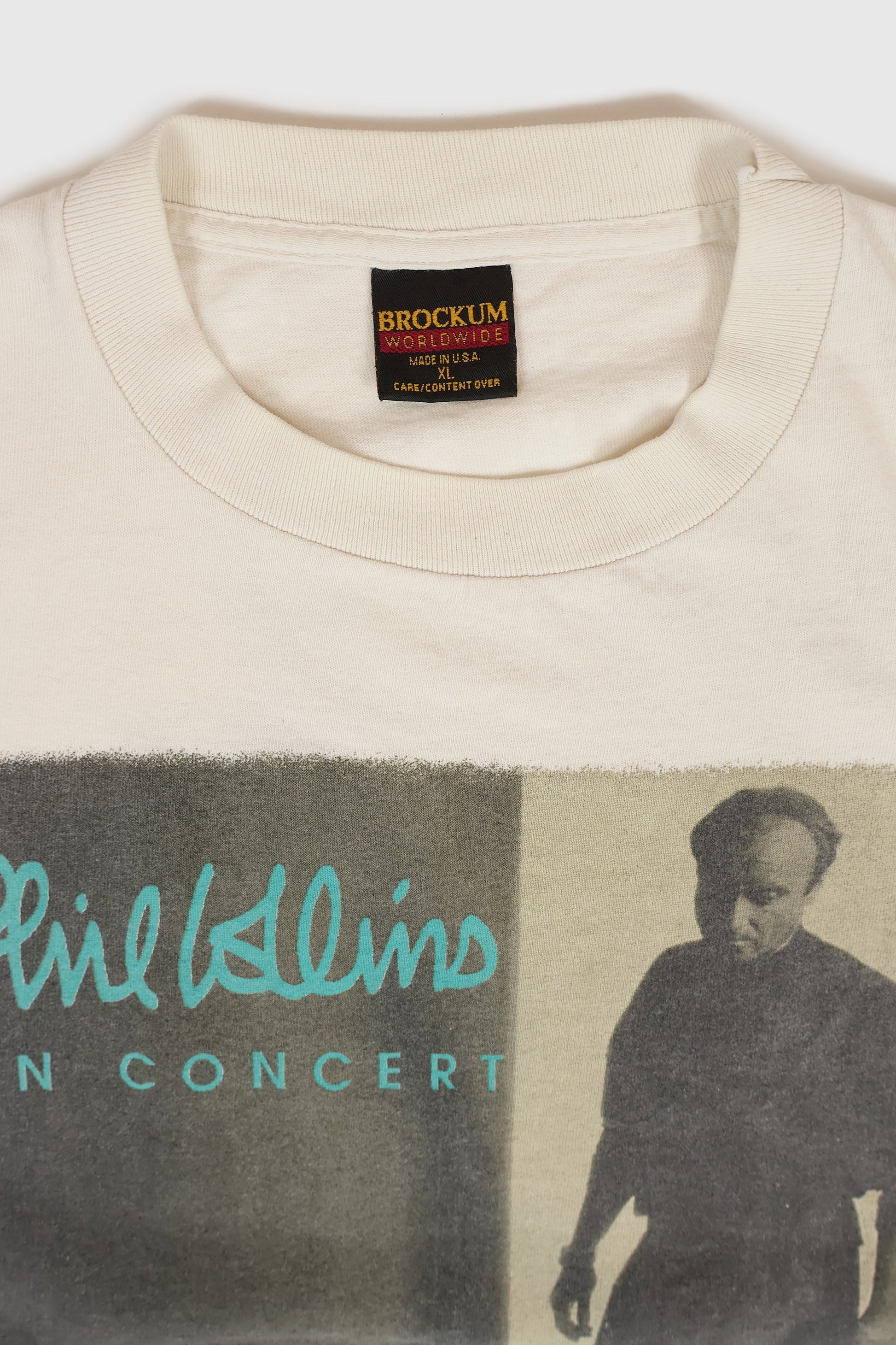 Vintage Phil Collins In Concert Tour Tee Image 3