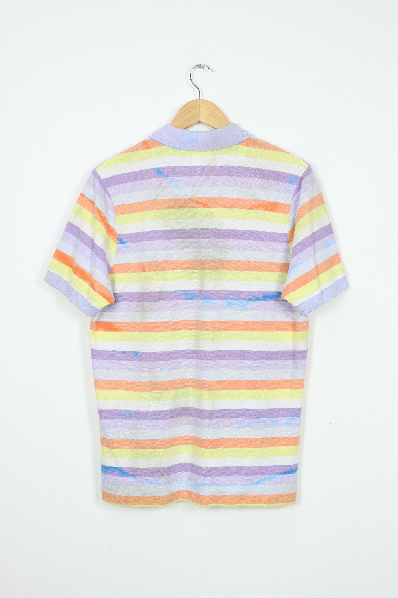 Reworked Lacoste Bleached Polo 02