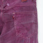 Reworked Purple Overdyed Levi's Loose Fit Jeans