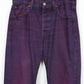 Vintage Reworked Levi's Overdyed Straight Fit Jean
