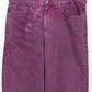 Reworked Purple Overdyed Levi's Loose Fit Jeans