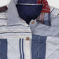 Reworked Quilt Button-Down Chore Jacket
