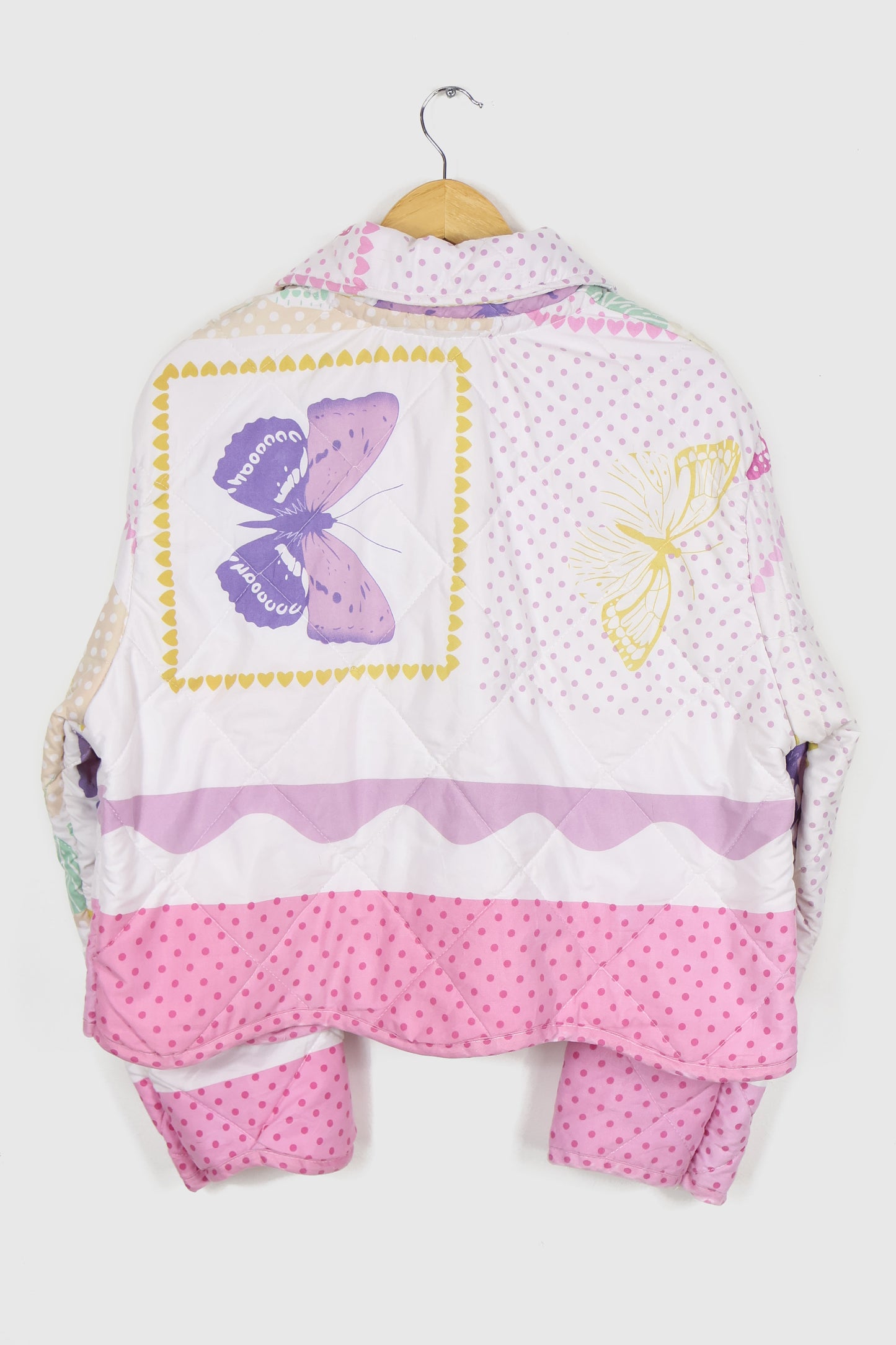 Reworked Quilt Button-Down Jacket 01