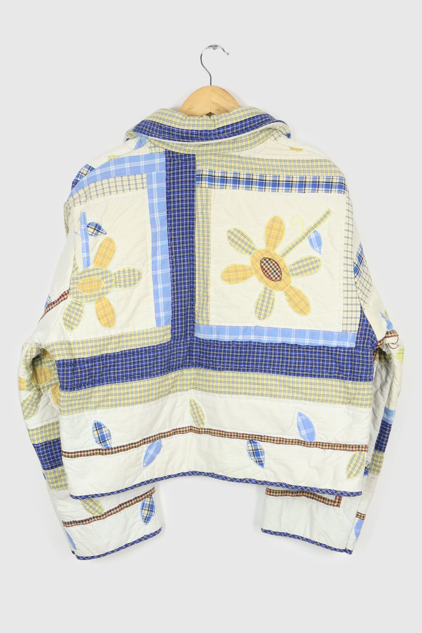 Reworked Quilt Button-Down Jacket 02