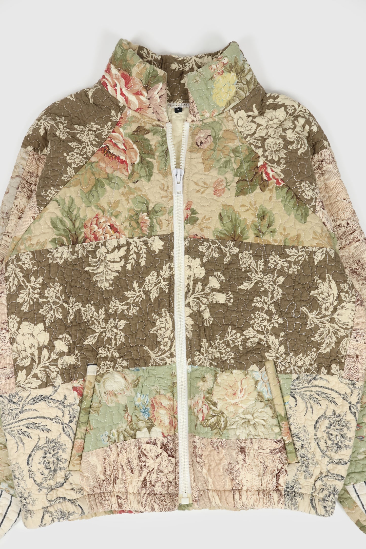 Reworked Full Zip Quilt Jacket 02