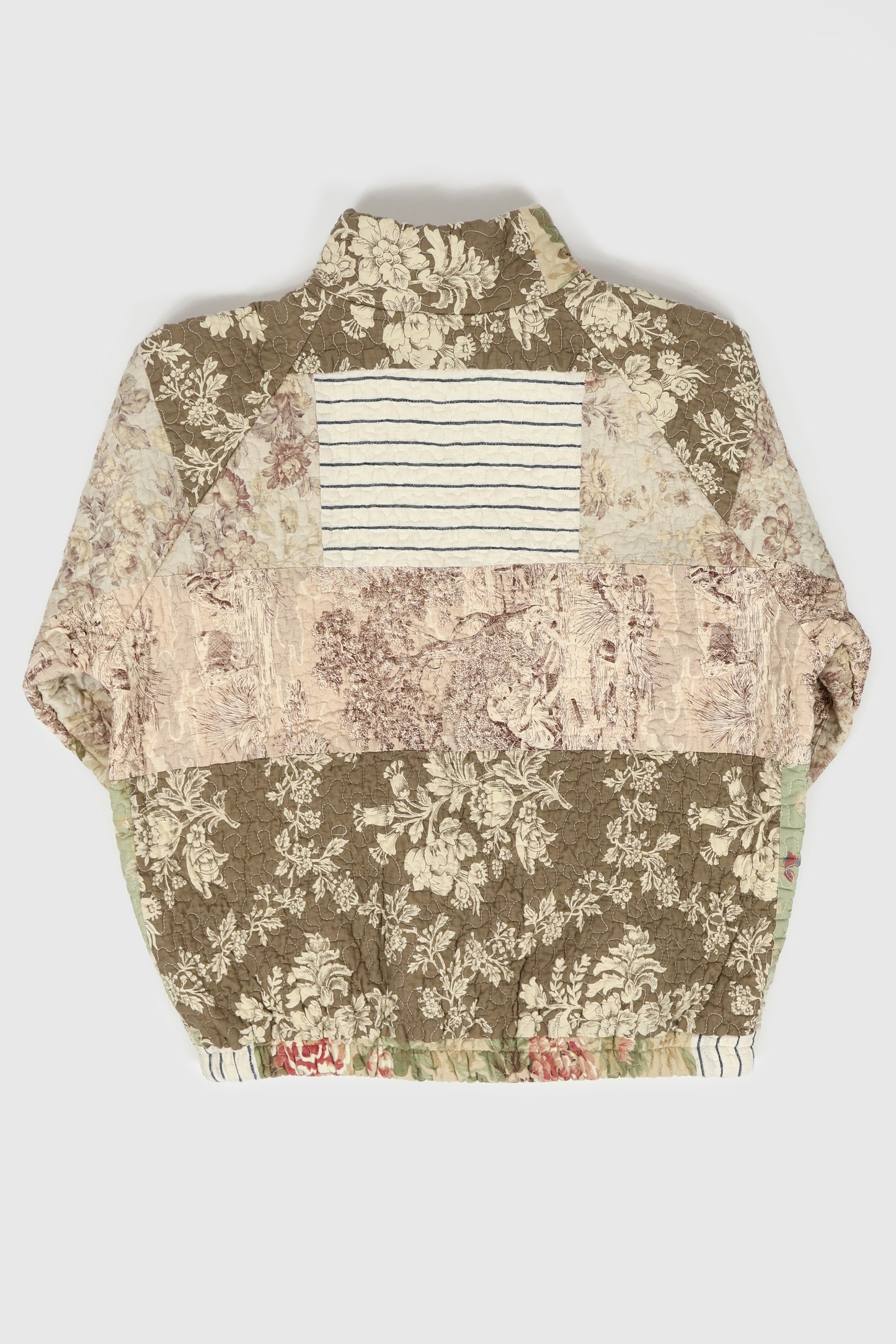 Reworked Full Zip Quilt Jacket 02