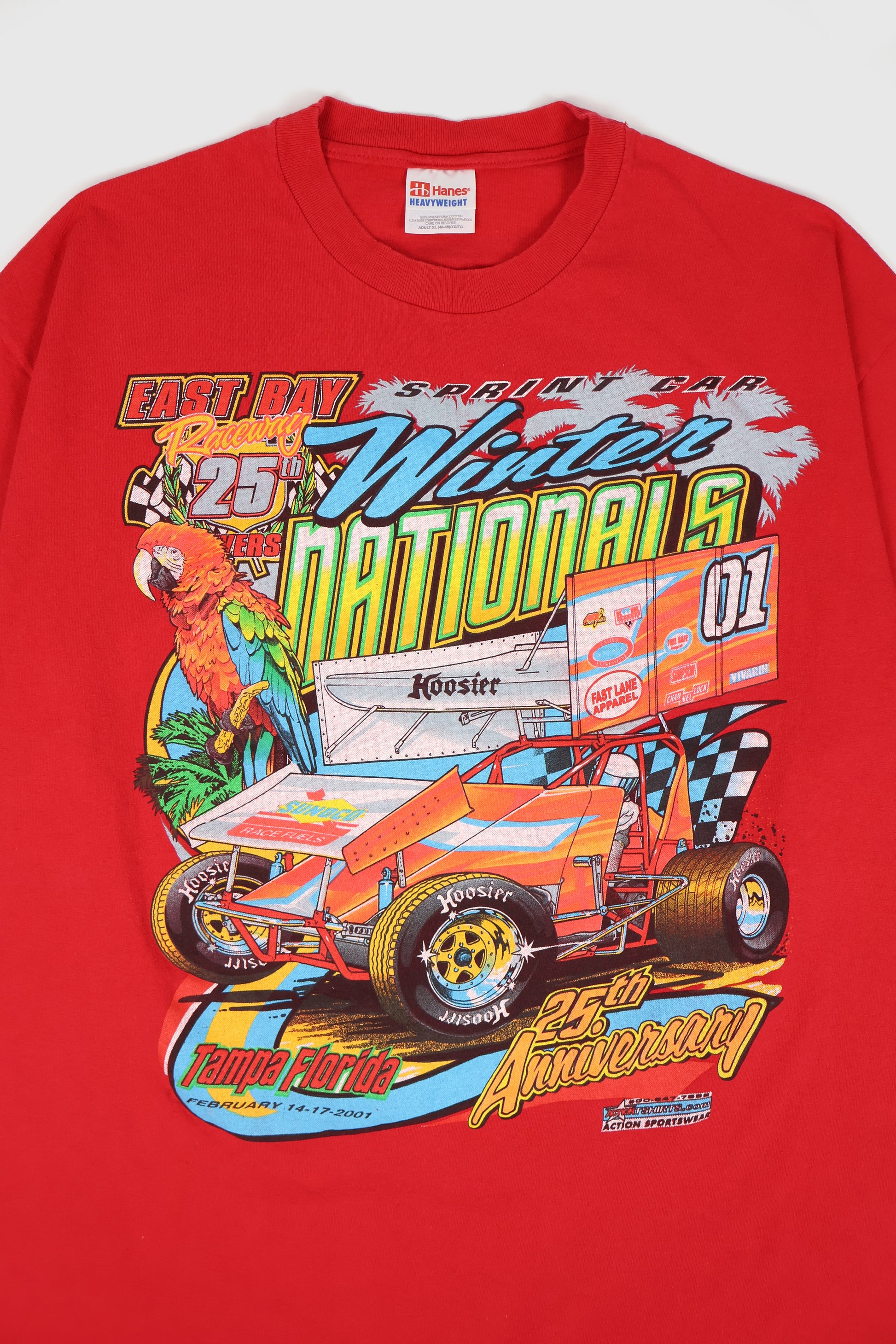 Vintage Winter Nationals Racing Tee Image 2