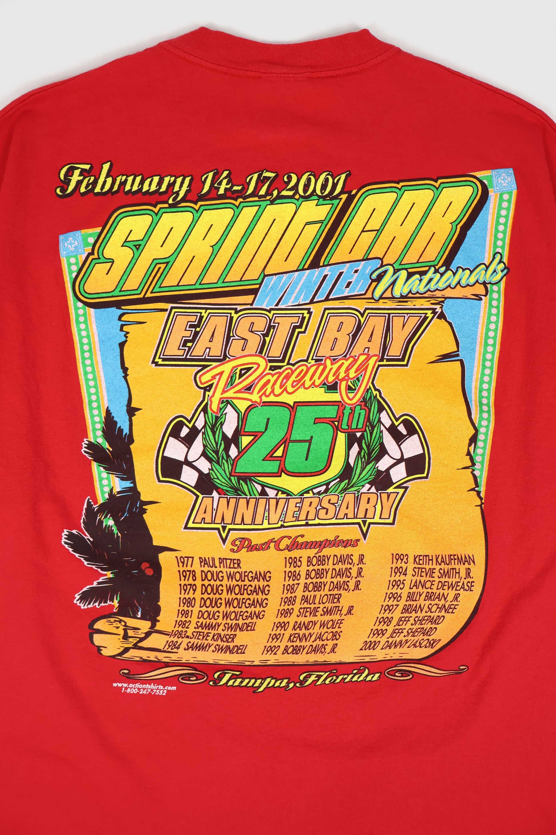 Vintage Winter Nationals Racing Tee Image 4