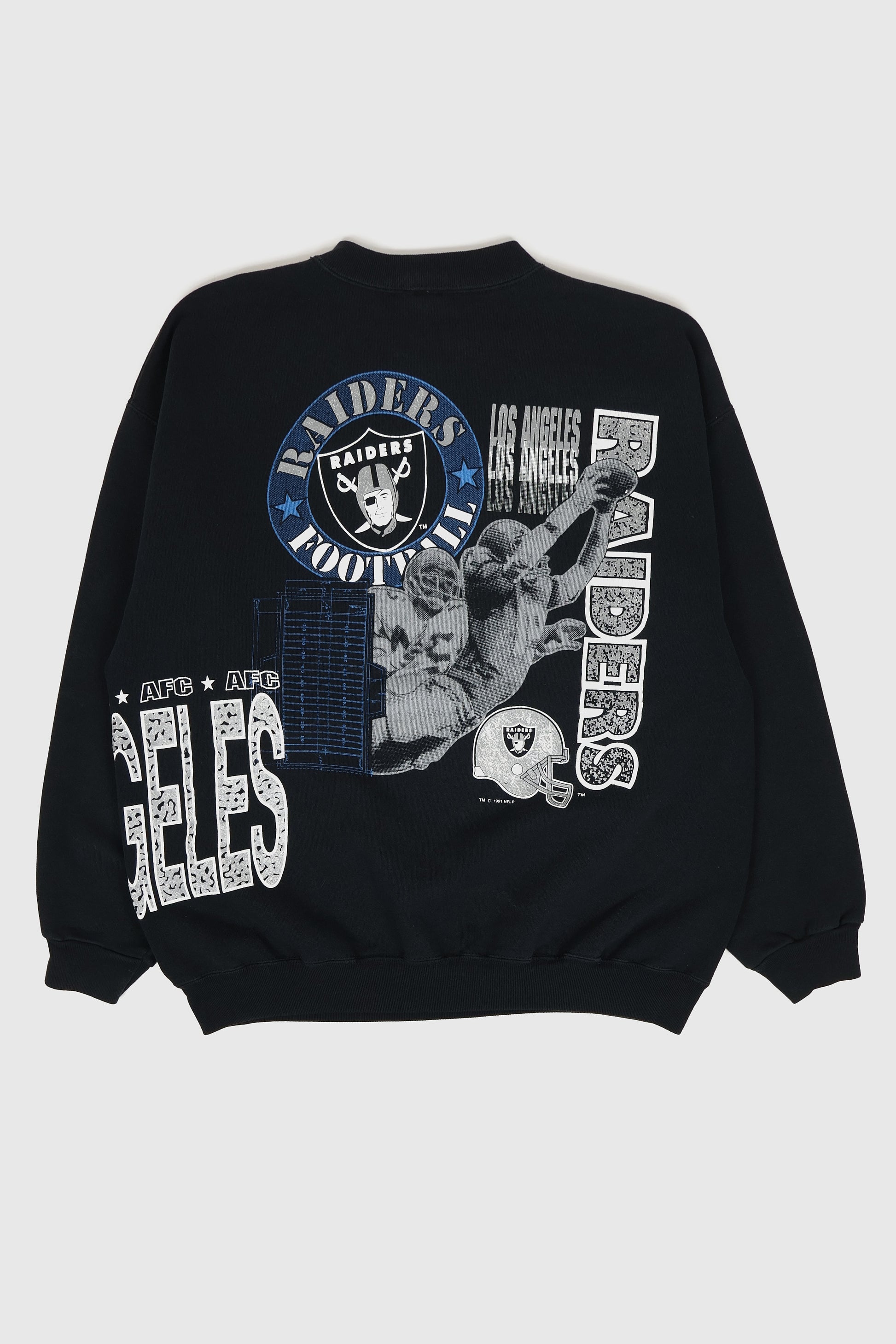 Vintage Los Angeles Raiders Crewneck Image 1