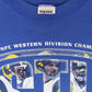 Vintage St. Louis Rams 1999 Western Division Champions Crewneck Image 2