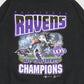 Vintage Baltimore Ravens AFC Champions Crewneck