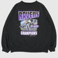 Vintage Baltimore Ravens AFC Champions Crewneck