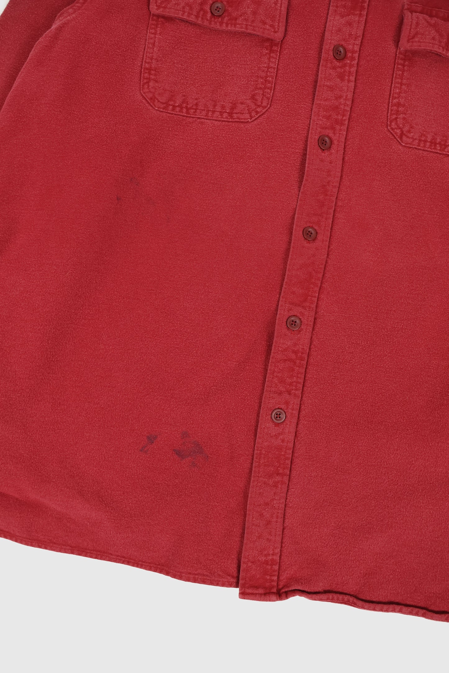 Vintage L.L. Bean Flannel Button-Down Shirt Image 3