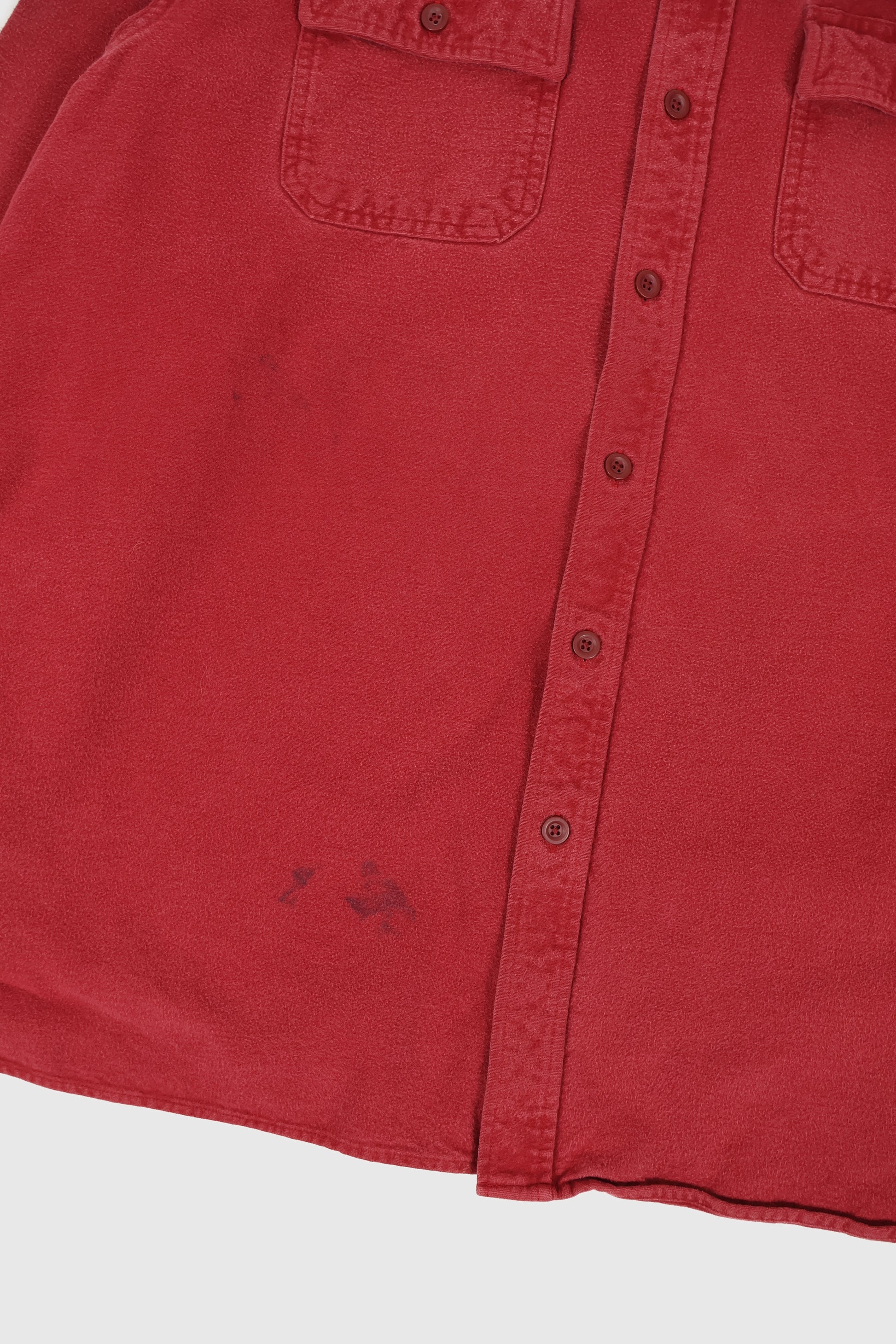 Vintage L.L. Bean Flannel Button-Down Shirt Image 3