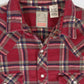 Vintage Flannel Snap Button Shirt Image 2