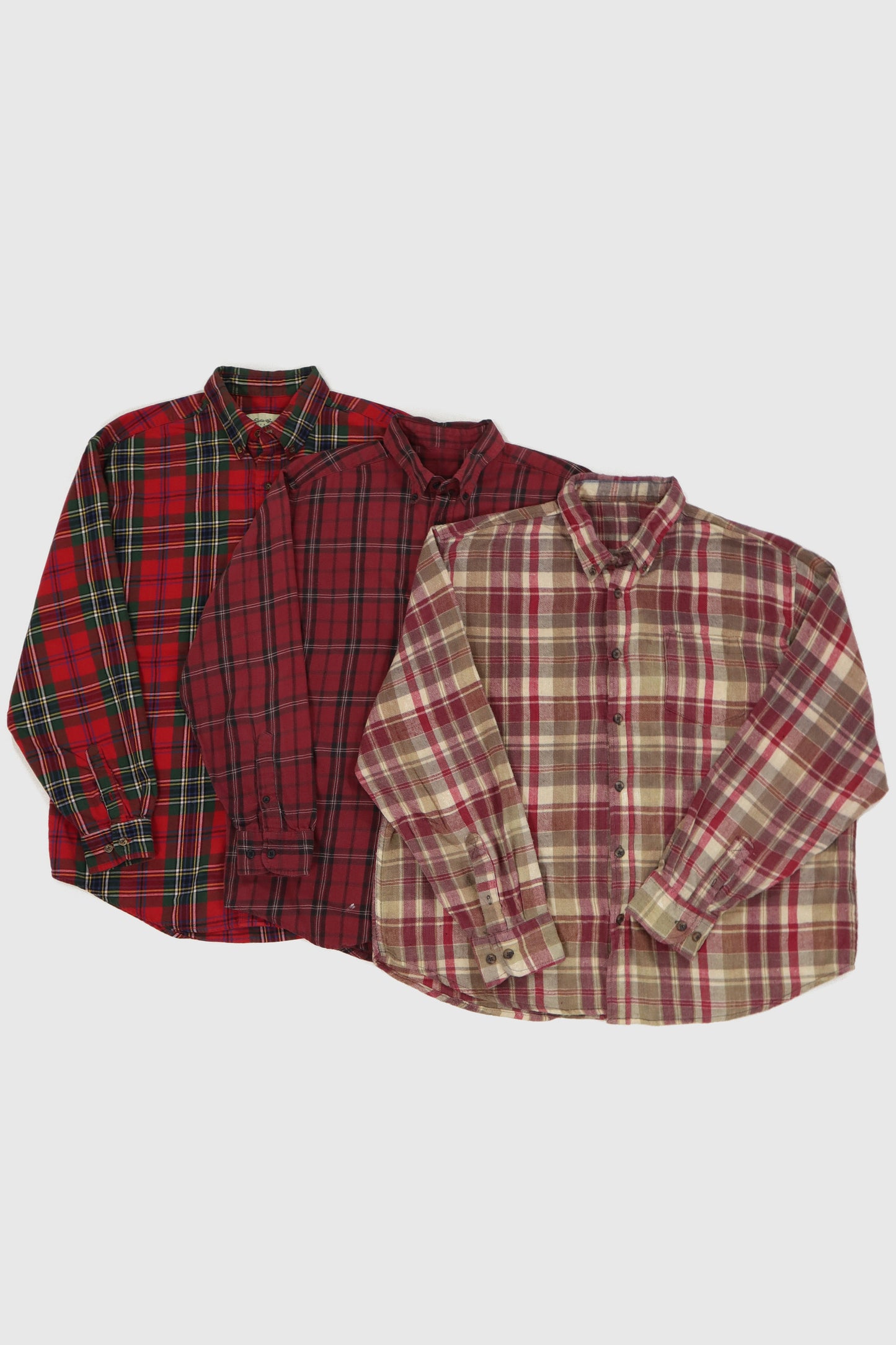 Mystery Plaid Flannel Button-Down Shirt