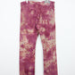 Reworked Levi's Straight Fit Frayed Jeans