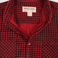 Vintage Red Flannel Button-Down Shirt Image 2
